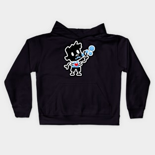 bubble zombie boy Kids Hoodie